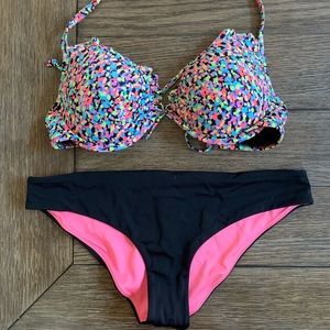 VS bikini set, push-up top